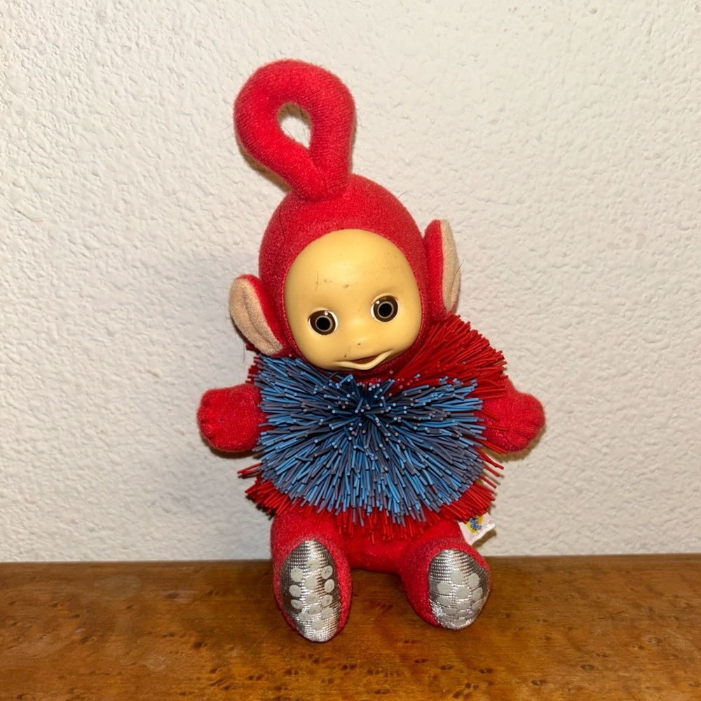 Teletubbies Koosh Ball Red Po Body Dated 1999 Vtg Figure TV Show 90s